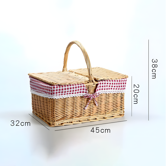 Picnic Straw Basket